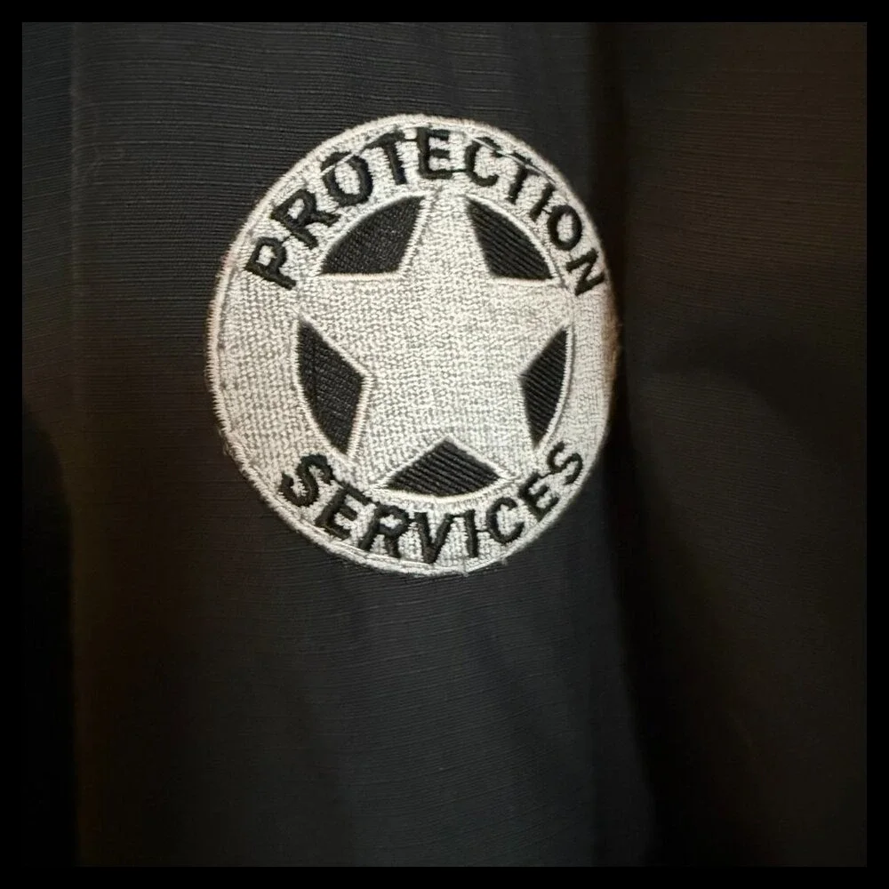 Port Authority All Star Converse Black Full Zip Jacket Coat Outerwear